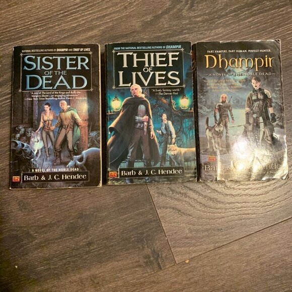 Barb & J.C. Hendee Book Lot - Picture 1 of 7